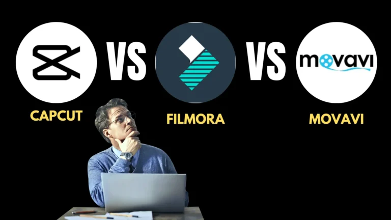 Comparison Of Capcut vs Filmora vs Movavi Video Suite 2024 | Which One Is Best